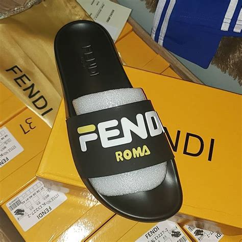 Women's Fendi Designer Slides & Flip Flops 